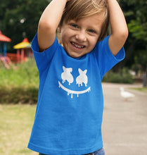 Load image into Gallery viewer, Marshmello Logo Half Sleeves T-Shirt for Boy-KidsFashionVilla