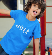 Load image into Gallery viewer, Cricket Evolution Half Sleeves T-Shirt for Boys and Kids-KidsFashionVilla