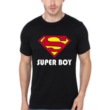 Load image into Gallery viewer, Wonder Mom Super Boy Mother and Son Matching T-Shirt- KidsFashionVilla