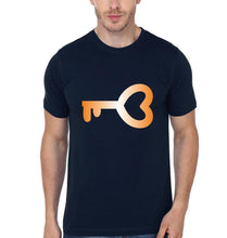 Load image into Gallery viewer, Lock Key Mother and Son Matching T-Shirt- KidsFashionVilla