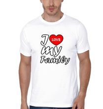Load image into Gallery viewer, I Love My Family Family Half Sleeves T-Shirts-KidsFashionVilla