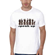 Load image into Gallery viewer, Speak Up Family Half Sleeves T-Shirts-KidsFashionVilla