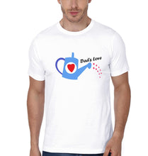 Load image into Gallery viewer, Dad's love Father and Daughter Matching T-Shirt- KidsFashionVilla