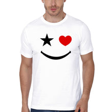 Load image into Gallery viewer, Smiley Family Half Sleeves T-Shirts-KidsFashionVilla