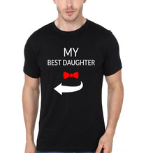Load image into Gallery viewer, My Best Man My Best Daughter Father and Daughter Matching T-Shirt- KidsFashionVilla
