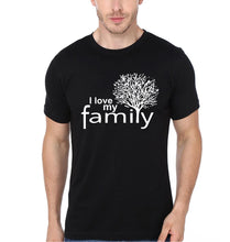 Load image into Gallery viewer, I Love My family Family Half Sleeves T-Shirts-KidsFashionVilla