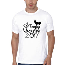 Load image into Gallery viewer, Family vacation 2017 Family Half Sleeves T-Shirts-KidsFashionVilla