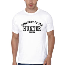 Load image into Gallery viewer, Hunter Family Family Half Sleeves T-Shirts-KidsFashionVilla