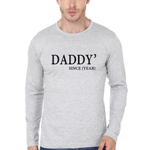 Load image into Gallery viewer, Daddy Since Father and Daughter Matching Full Sleeves T-Shirt- KidsFashionVilla