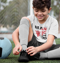 Load image into Gallery viewer, Manchester United Half Sleeves T-Shirt for Boy-KidsFashionVilla
