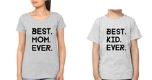 Load image into Gallery viewer, Best Mom Ever Best Kid Ever Mother and Son Matching T-Shirt- KidsFashionVilla