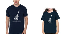 Load image into Gallery viewer, Guitar Father and Daughter Matching T-Shirt- KidsFashionVilla