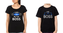 Load image into Gallery viewer, I Used To Be Boss & I Am Boss Mother and Son Matching T-Shirt- KidsFashionVilla