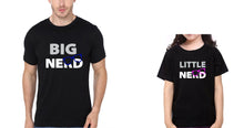 Load image into Gallery viewer, Big Nerd Little Nerd Father and Daughter Matching T-Shirt- KidsFashionVilla