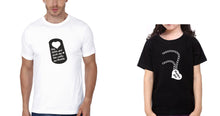 Load image into Gallery viewer, Key Chain, Heart Father and Daughter Matching T-Shirt- KidsFashionVilla
