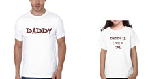 Load image into Gallery viewer, Daddy & Daddy's Little Girl Father and Daughter Matching T-Shirt- KidsFashionVilla