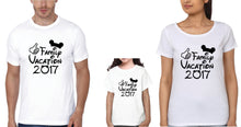 Load image into Gallery viewer, Family vacation 2017 Family Half Sleeves T-Shirts-KidsFashionVilla