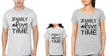 Load image into Gallery viewer, In A Family Love Is Spelled Time Family Half Sleeves T-Shirts-KidsFashionVilla