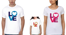 Load image into Gallery viewer, Love Family Half Sleeves T-Shirts-KidsFashionVilla