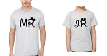 Load image into Gallery viewer, Mr. Jr Father and Son Matching T-Shirt- KidsFashionVilla