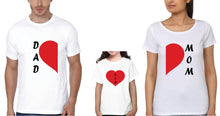 Load image into Gallery viewer, Mom Dad Kid Family Half Sleeves T-Shirts-KidsFashionVilla
