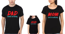 Load image into Gallery viewer, Mom Dad Kid Family Half Sleeves T-Shirts-KidsFashionVilla