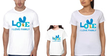 Load image into Gallery viewer, Love Family Half Sleeves T-Shirts-KidsFashionVilla