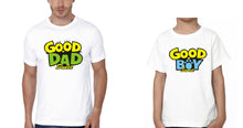 Load image into Gallery viewer, Good Dad Good Boy Father and Son Matching T-Shirt- KidsFashionVilla