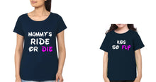 Load image into Gallery viewer, Mommy's Ride Or Die Kids So Fly Mother and Daughter Matching T-Shirt- KidsFashionVilla