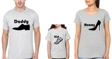 Load image into Gallery viewer, Daddy Mommy Kid Family Half Sleeves T-Shirts-KidsFashionVilla