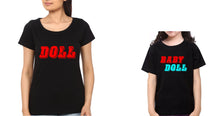 Load image into Gallery viewer, Doll Baby Doll Mother and Daughter Matching T-Shirt- KidsFashionVilla