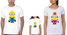 Load image into Gallery viewer, Minion Family Half Sleeves T-Shirts-KidsFashionVilla