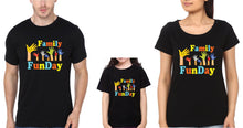 Load image into Gallery viewer, Family Funday Family Half Sleeves T-Shirts-KidsFashionVilla