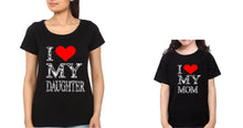 Load image into Gallery viewer, I Love My Daughter I Love My Mom Mother and Daughter Matching T-Shirt- KidsFashionVilla