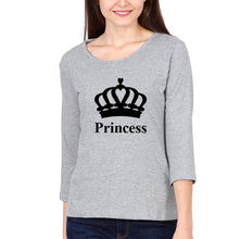 Load image into Gallery viewer, King Princess Father and Daughter Matching Full Sleeves T-Shirt- KidsFashionVilla