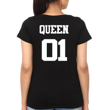 Load image into Gallery viewer, King Queen Princess Family Half Sleeves T-Shirts-KidsFashionVilla