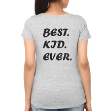 Load image into Gallery viewer, Best Dad Ever & Best Kid Ever Father and Daughter Matching T-Shirt- KidsFashionVilla