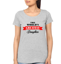 Load image into Gallery viewer, The World's Greatest DDad And Daughter Father and Daughter Matching T-Shirt- KidsFashionVilla