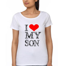 Load image into Gallery viewer, I Love My Mom I Love My Son Mother and Son Matching T-Shirt- KidsFashionVilla