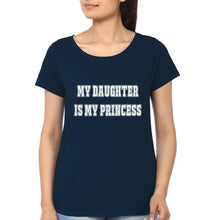 Load image into Gallery viewer, My Daughter Is My Princess My Mother Is My Queen Mother and Daughter Matching T-Shirt- KidsFashionVilla