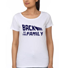 Load image into Gallery viewer, Back To The Family Family Half Sleeves T-Shirts-KidsFashionVilla