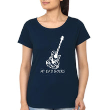 Load image into Gallery viewer, Guitar Father and Daughter Matching T-Shirt- KidsFashionVilla