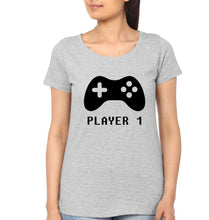 Load image into Gallery viewer, Player1 Player2 Mother and Son Matching T-Shirt- KidsFashionVilla
