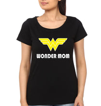 Load image into Gallery viewer, Wonder Mom Super Boy Mother and Son Matching T-Shirt- KidsFashionVilla