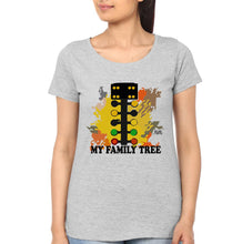 Load image into Gallery viewer, My Family Tree Family Half Sleeves T-Shirts-KidsFashionVilla