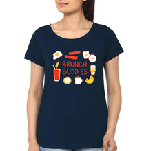 Load image into Gallery viewer, Brunch Buddies Family Half Sleeves T-Shirts-KidsFashionVilla