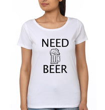 Load image into Gallery viewer, Need Beer Need Milk Mother and Son Matching T-Shirt- KidsFashionVilla