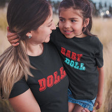 Load image into Gallery viewer, Doll Baby Doll Mother and Daughter Matching T-Shirt- KidsFashionVilla
