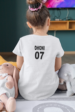 Load image into Gallery viewer, Dhoni 07 Half Sleeves T-Shirt For Girls -KidsFashionVilla