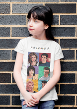 Load image into Gallery viewer, Friends Web Series Half Sleeves T-Shirt For Girls -KidsFashionVilla